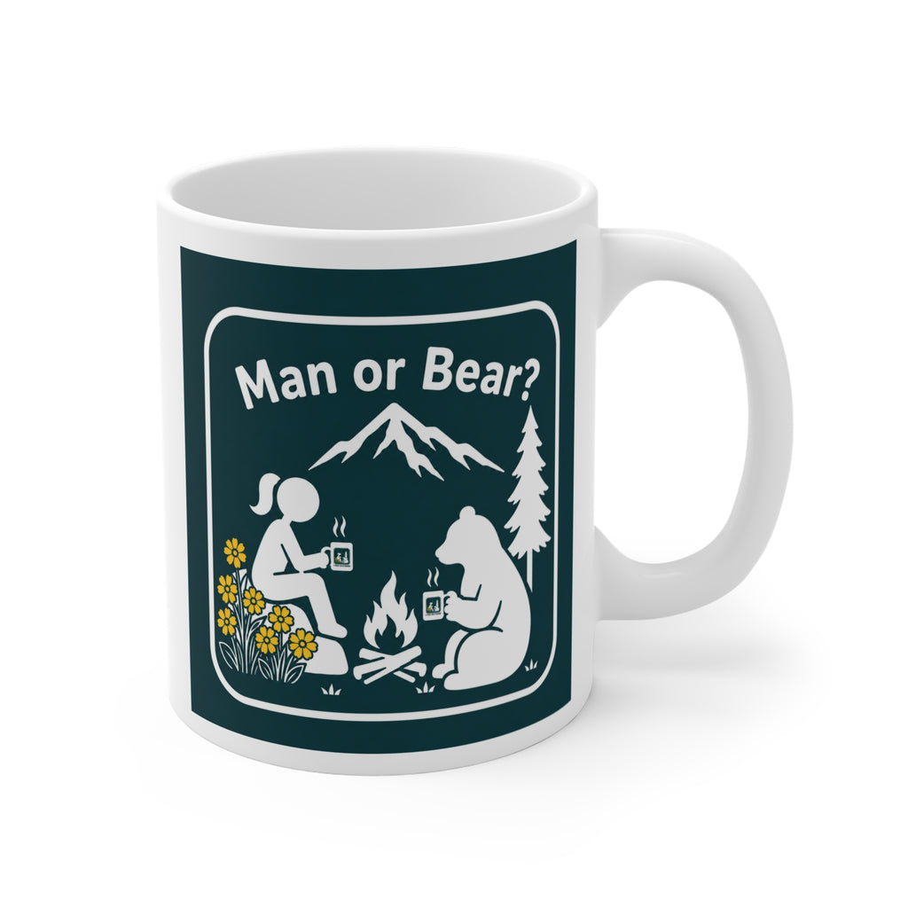 Man or Bear? Mug 11oz