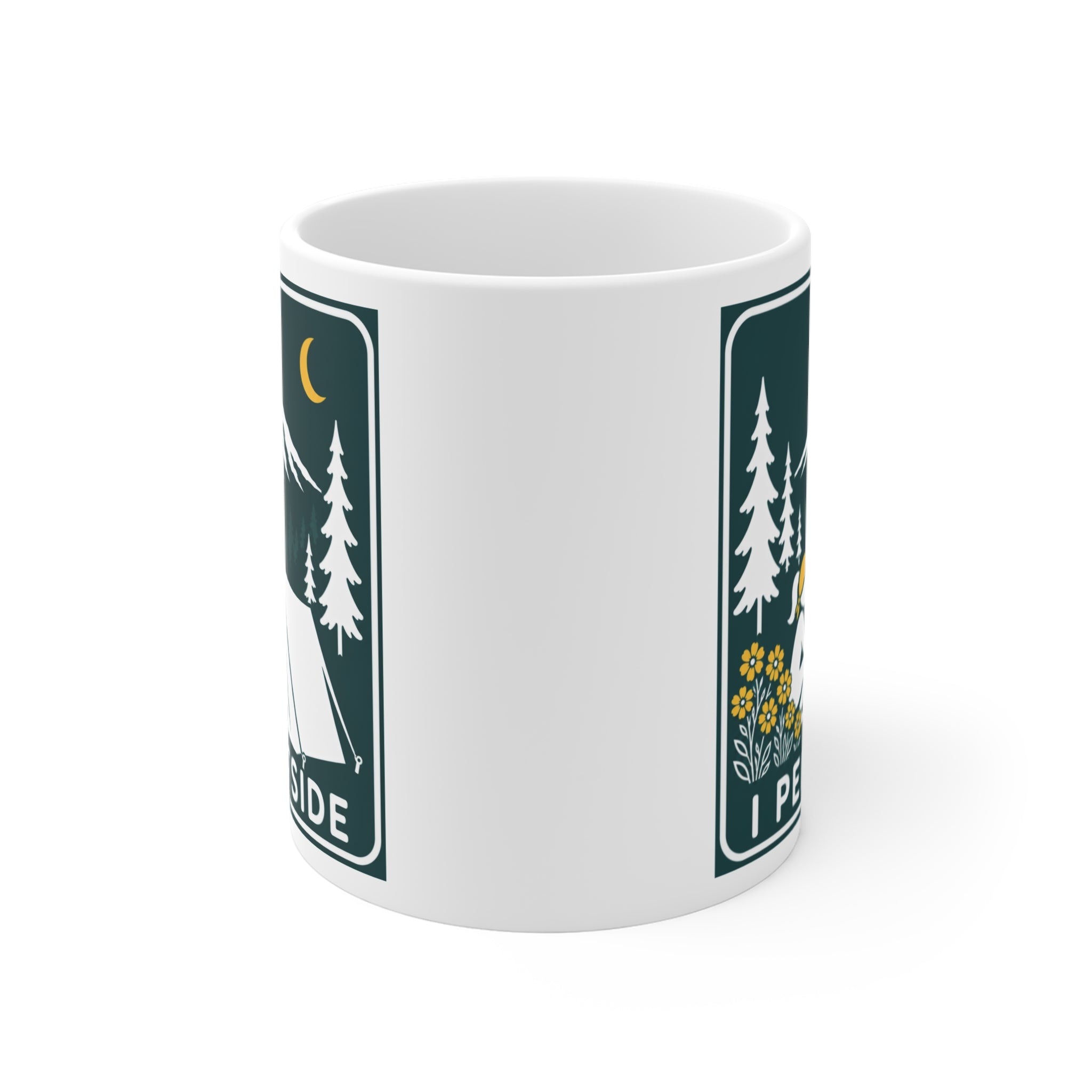 I Pee Outside (Woman) - Mug 11oz