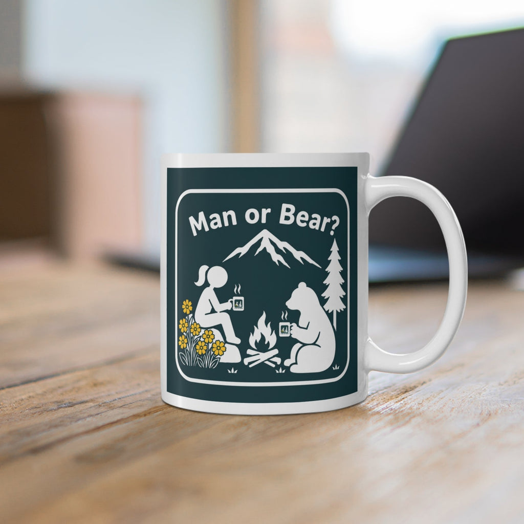 Man or Bear? Mug 11oz